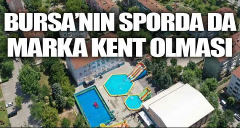 Tatil köyü değil, okul bahçesi