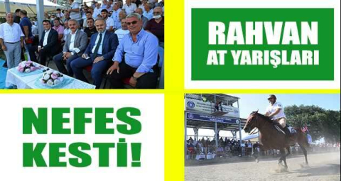 Rahvan at yarışları nefes kesti