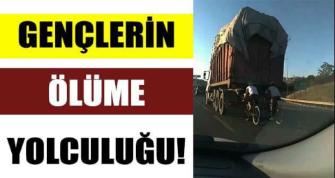 Bursa’da bisikletli gençlerin ölüme yolculuğu
