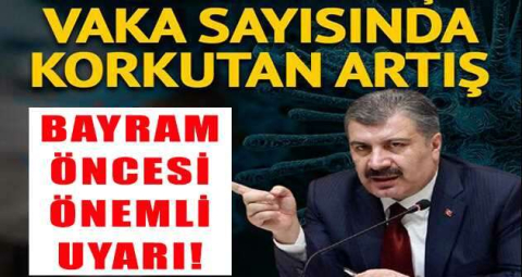 Son Dakika: 17 Temmuz koronavirüs tablosu açıklandı