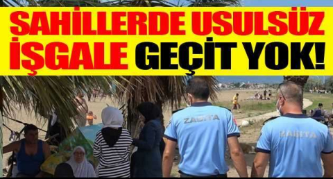 Bursa sahillerinde usulsüz işgale geçit yok