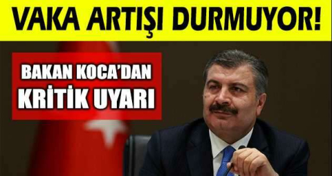 Son Dakika: 24 Temmuz koronavirüs tablosu açıklandı