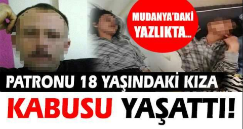 Bursa'da yaşadığı 'taciz' kabuslarından kurtulamadı