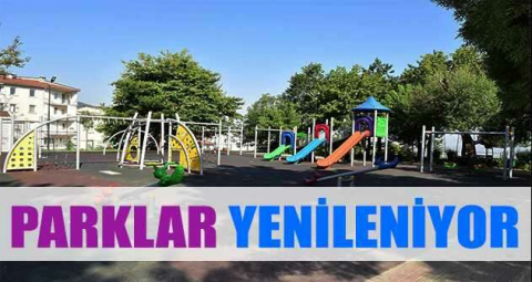 Yıldırım’ın parkları yenileniyor