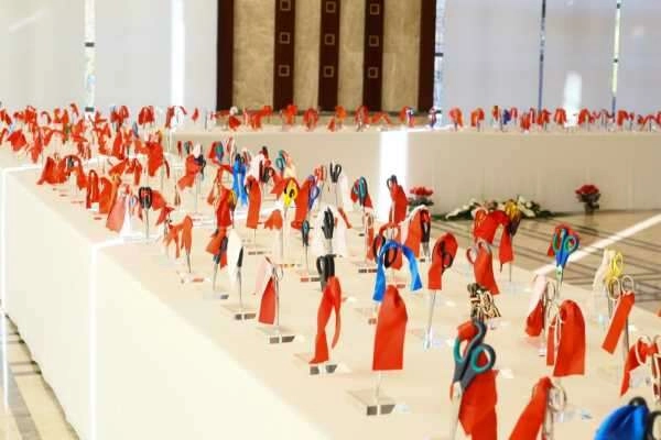 Cumhurbaşkanı Erdoğan'ın dev makas koleksiyonu bu sergide