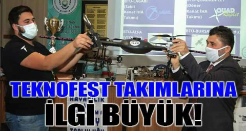 TEKNOFEST takımlarına ilgi büyük