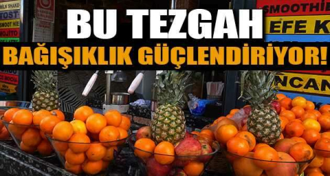 Bu tezgah bağışıklık güçlendiriyor