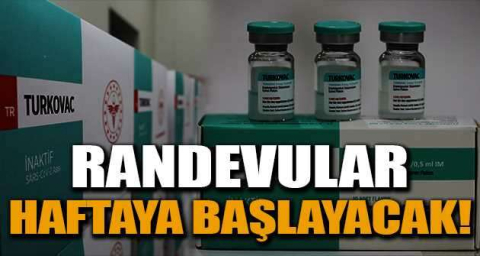 Randevular haftaya başlayacak