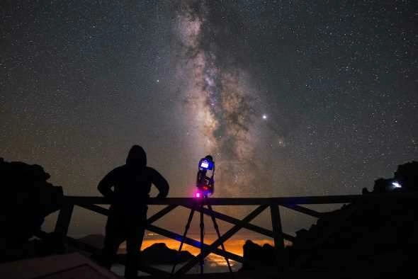 Uzayın nadir anlarını görüntüleyen Türk