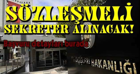 Düsseldorf Başkonsolosluğuna Sözleşmeli Sekreter alınacak