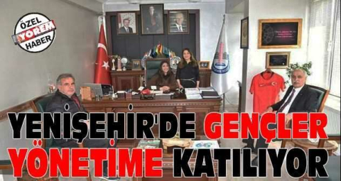 Yenişehir'de gençler yönetime katılıyor