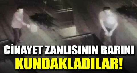 Cinayet zanlısının barını kundakladılar