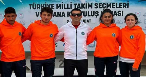 Bursalı 4 sporcuya milli davet