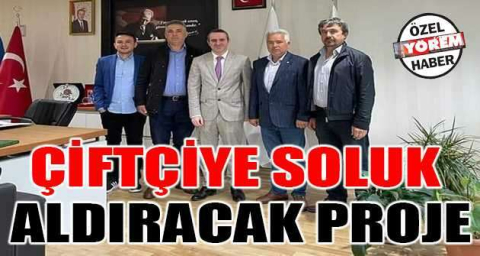 Çiftçiye soluk aldıracak proje
