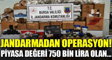 Jandarmadan operasyon