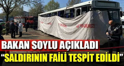 Bakan Soylu açıkladı: "Saldırının faili tespit edildi"