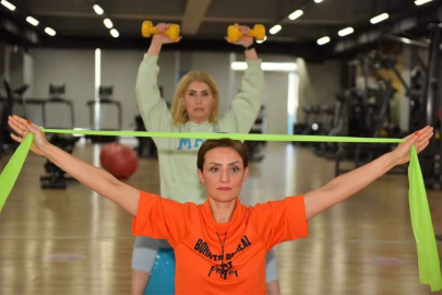 Kadınlara özel spor salonu