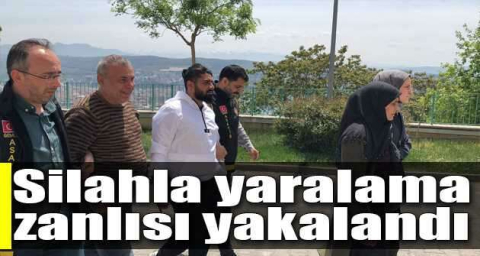 Silahla yaralama zanlısı yakalandı