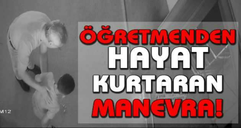 Ölmek üzere olan öğrencinin hayatını kurtardı