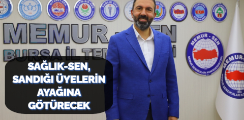 Sağlık-Sen, sandığı üyelerin ayağına götürecek