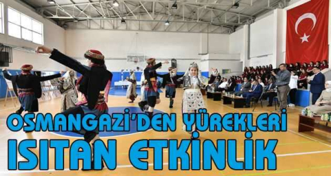 Osmangazi’den yürekleri ısıtan etkinlik