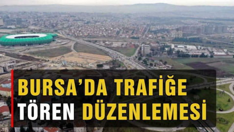 Trafiğe tören düzenlemesi