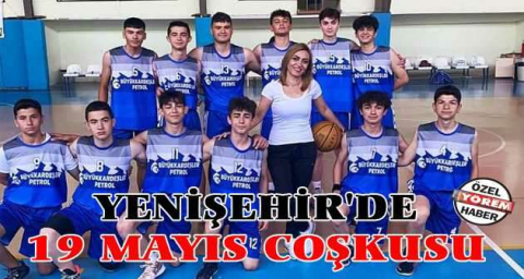 YENİŞEHİR'DE 19 MAYIS COŞKUSU