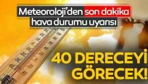 Meteoroloji'nin son değerlendirmelerine göre Türkiye aşırı sıcak hava dalgası altına giriyor. 