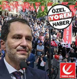 YENİŞEHİR'DE  ERBAKAN COŞKUSU