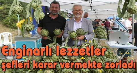 Enginarlı lezzetler şefleri karar vermekte zorladı