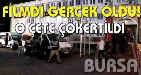 Filmdi gerçek oldu