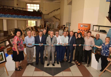 Yıldırım’da el emeği göz nuru deri sergisi