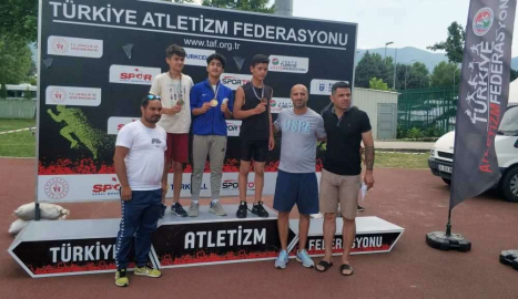 Osmangazili atletler madalyaya doydu