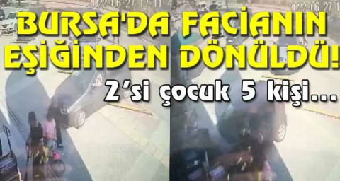 Bursa'da facianın eşiğinden dönüldü