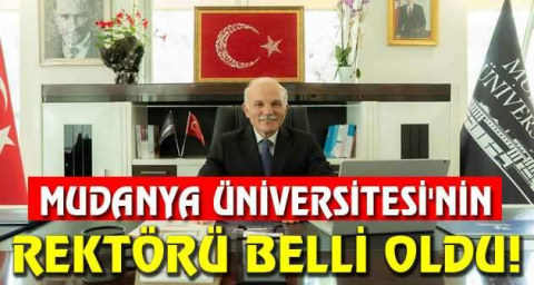 Mudanya Üniversitesi'nin Rektörü belli oldu