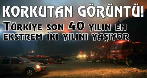 Türkiye son 40 yılın en ekstrem iki yılını yaşıyor