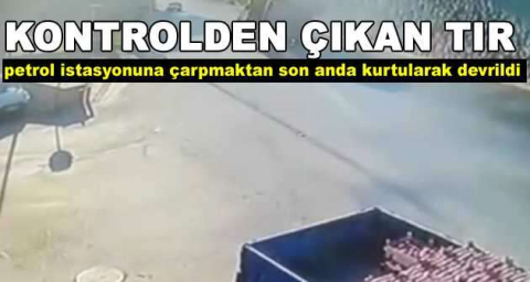 Bursa'da facia teğet geçti...O anlar kamerada