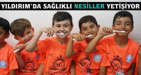 Yıldırım’da sağlıklı nesiller yetişiyor