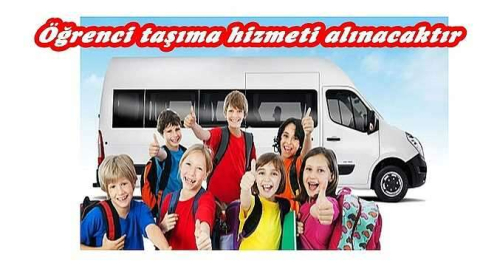 Taşıma hizmeti alınacaktır