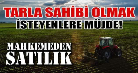 Bitlis Ahlat'ta 30.832 m² tarla icradan satılıktır