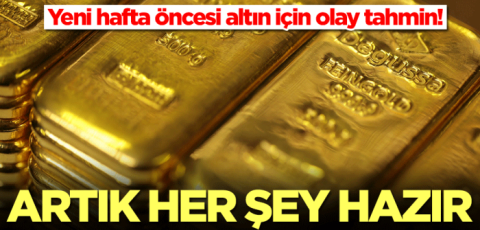 Gram ve ons altın için yeni tahmin: Fiyatlar ‘1-2 hafta içinde…’ diyerek açıkladılar: Yüzde 60…