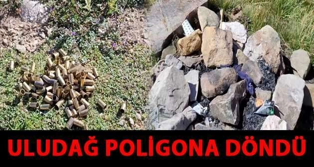 Uludağ poligona döndü