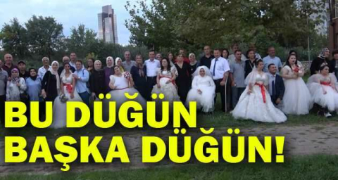 Bu düğün başka düğün