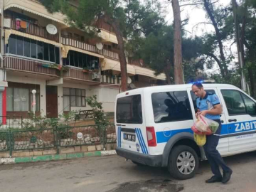 Gemlik'te zabıtasından şefkat eli