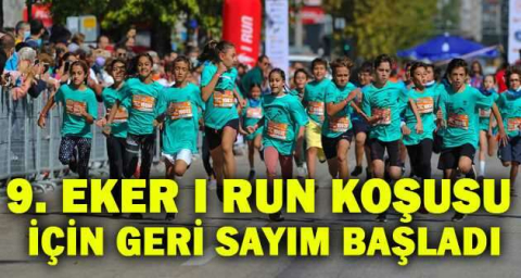 9. Eker I Run Koşusu için geri sayım başladı