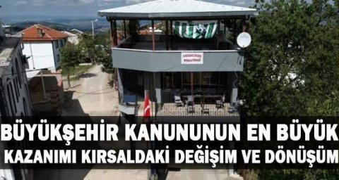 İnegöl'e yeni meydan ve mahalle konağı