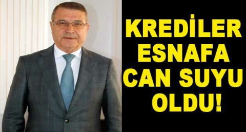 Krediler esnafa can suyu oldu