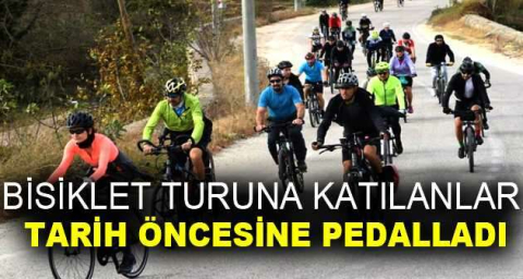 Tarih öncesine pedalladılar