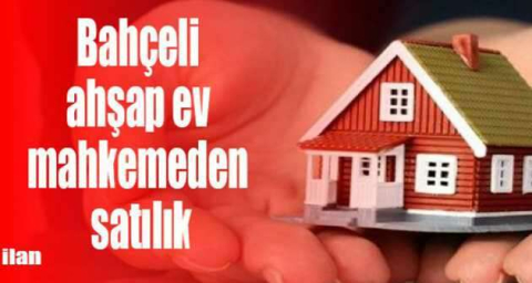 Kırşehir Merkez'de 430 m² (bahçeli ahşap ev) nitelikli arsa mahkemeden satılıktır