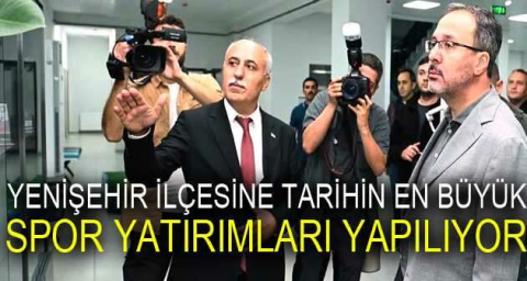 Osmanlı’nın ilk başkenti Yenişehir sporun merkezi oluyor